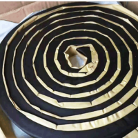 遇水膨脹止水條膩子型制品型注漿管加鋼絲網膨脹橡膠止水條