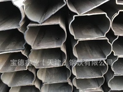 天津廠家直出60*1.7八角梅花管 80圓梅花管 異型燈籠管鍍鋅梅花管