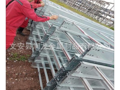 熱浸鋅大跨距加強(qiáng)型雙梯邊電纜橋架 河北熱鍍鋅雙梯邊2層電纜橋架