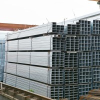 熱鍍鋅方管Q235B厚壁矩形管鍍鋅管鍍鋅方通定制冷拔鍍鋅無縫方管