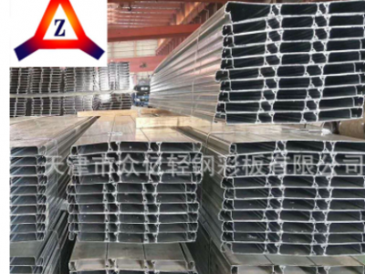 鋼筋桁架開口式樓承板 閉口式平底樓承鋼鍍鋅板 縮口式樓承鍍鋅板