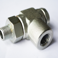 銅鉸接接頭 鉸接式卡套接頭 活動式萬向卡套接頭 萬向管接頭