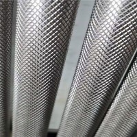 廠家網紋直紋滾花拉花表面304不銹鋼圓條鋼棒內外攻牙車螺紋M3456