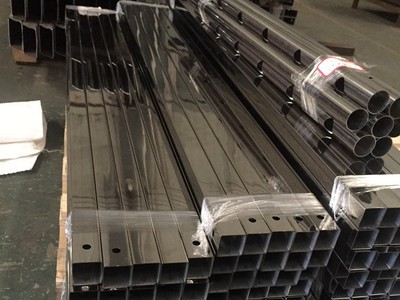 304不銹鋼方管316L空心管321四方管2205長方管光亮扁管鏡面矩形管