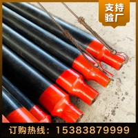 保溫聚氨酯管廠家 聚乙烯外護防腐層 地埋供暖保溫鋼管 復合保溫