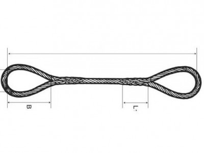 廠家批發定制叉扣繩編扣繩壓扣繩開散光面鍍鋅鋼絲繩