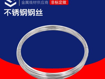 304不銹鋼絲單根氫退軟絲捆扎搭架硬絲不銹鋼絲細鋼線單股廠家