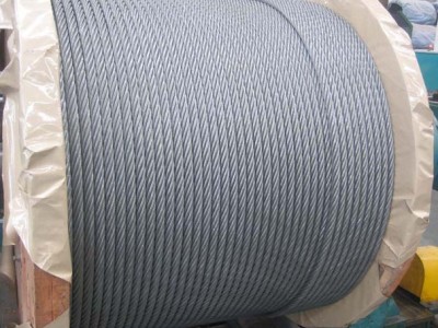 6*19+IWRC 光面/電鍍鋅/熱鍍鋅鋼絲繩批發(fā)