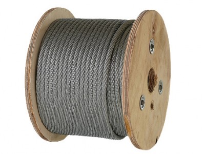 鍍鋅鋼絲繩 6*12+7FC 廠家供應(yīng) 包膠鋼絲繩起重用多股鋼絲繩定制