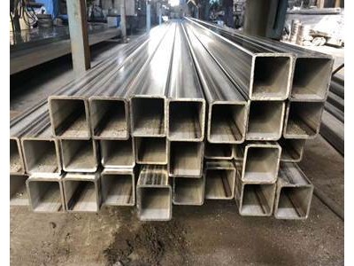 廠家現貨 TP316L S30408 不銹鋼工業直縫焊方管 矩形管 拉絲管