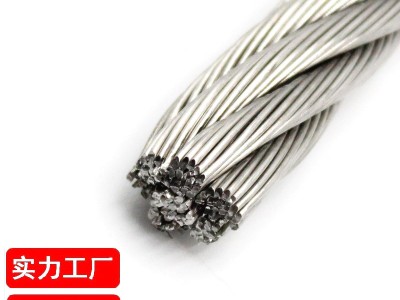 天利 304不銹鋼絲繩10mm毫米 起吊索道卷?yè)P(yáng)機(jī)電動(dòng)葫蘆用軟繩 7*19