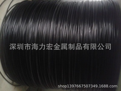 供應黑色包膠2.5MM不銹鋼鋼絲繩 黑色PVC包塑鍍鋅鋼絲繩2.5MM