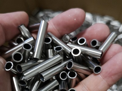 廠家現貨供應304不銹鋼毛細管精密薄壁管縮口倒角斜口切割加工