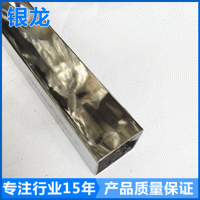 廠家供應 304不銹鋼方管 厚壁不銹鋼拉絲焊管