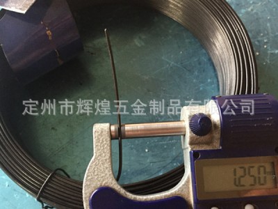 生產(chǎn)廠家銷售1.24mm黑絲BWG18精密排小盤絲