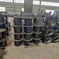 球墨鑄鐵管件插盤短管承盤短管雙承套管甲管乙管彎頭三通四通