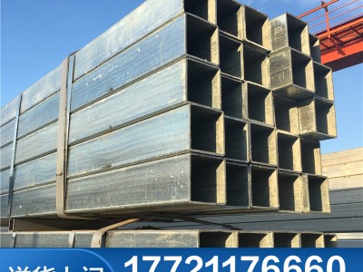 鍍鋅方管鋼材40×60空心方通矩形建筑幕墻鋼結(jié)構(gòu)搭棚加工切割定做