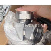 廠家供應304不銹鋼卡套管件 卡套管件用活接螺母管道配件定制