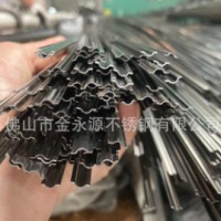 不銹鋼平底軌道管，C型不銹鋼軌道管，兩頭圓不銹鋼軌道管材