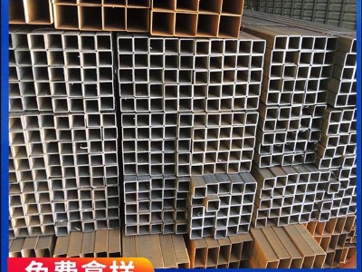 佛山現貨供應矩形管 規格齊全鋼結構幕墻建筑用Q235B鍍鋅方管