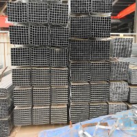 供應鋼結構用鍍鋅方矩管 100*50方通天津熱鍍鋅方管 現貨供應