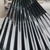 無指紋無手印不銹鋼波浪板304波紋板厚0.6*836*1100/2200高度