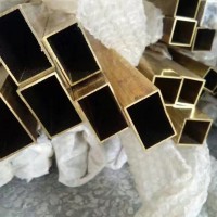 專業生產黃銅方管 T2紫銅方管 50*50 60*60mm 銅方管 扁銅管