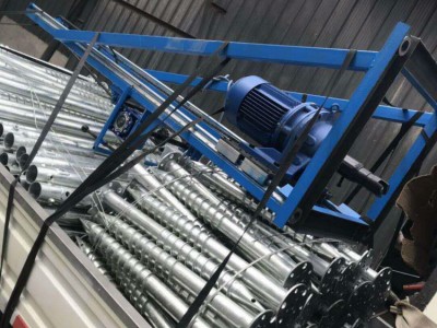 法蘭螺旋地樁 圓管樁 熱鍍鋅地釘 光伏鋼釘樁 來樣加工訂做