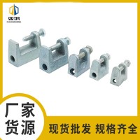 廠家供應 鑄鐵老虎卡 方型口虎口夾 鑄鐵夾具 鋼結構用虎口卡