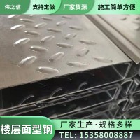 廠家直發 量大從優鍍鋅樓層面型材 200*40冷彎型鋼 建筑樓層板