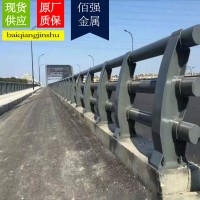 橋梁防撞欄桿橋梁護欄666 304不銹鋼復合管防撞護欄 河道景觀護欄