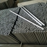 長期供應 雙頭攻絲鐵管 文件架用管 車牙攻絲加工