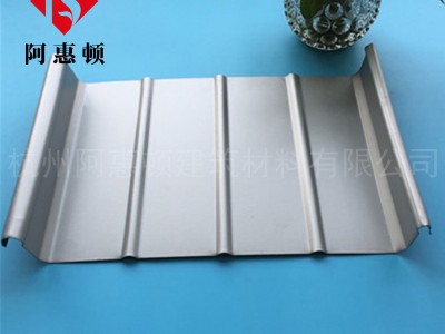 高鐵站65-420直立鎖邊鋁鎂錳屋面瓦0.9mm厚鋁鎂錳板