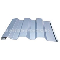 4s店外墻鋁合金方波瓦楞板 350型暗扣不打釘