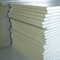 源頭工廠聚氨酯復合板 防塵潔凈工程板 聚氨酯夾心保溫凈化板