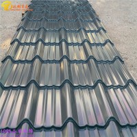廠家直銷 安徽地區壓型彩鋼板 0.5mm 灰色800型琉璃瓦