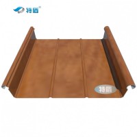 熱銷 鋁鎂錳板 直立鎖邊鋁鎂錳合金屋面板YX65-300 厚度0.9-1.2mm