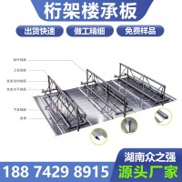 湖南長(zhǎng)沙 鋼筋桁架樓承板鍍鋅q235 防銹膜樓層板自承式 規(guī)格齊全