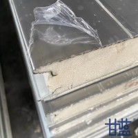 甘藍(lán) 不銹鋼潮濕冷庫保溫板 聚氨酯一體發(fā)泡保溫夾芯板