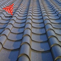 立志金屬屋面 金屬建筑材料828彩鋼琉璃瓦 0.4mm仿古屋面彩鋼瓦