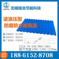 【廠家直銷】彩鋼不銹鋼壓型 彩鋼瓦彩鋼板 YX18-76-836/988/1064