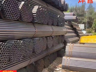 云南建筑工地用48架子管 直縫焊管碳鋼焊管 昆明腳手架鋼管可切割