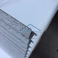 廠家供應(yīng)彩鋼夾芯板車間隔斷廠房吊頂巖棉板隔熱保溫可定制