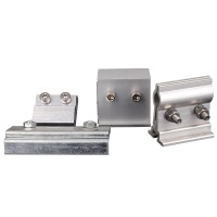 彩鋼瓦光伏支架夾具抗風瓦夾 彩鋼瓦抗風夾具直立鎖邊夾扣鎖具