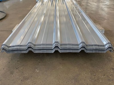 生產840型窗灰壓型板 灰色廠房屋面彩鋼板 波浪壓型彩鋼瓦