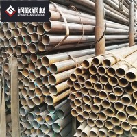 佛山廠家現貨 Q235B腳手架鋼管20# 建筑工程焊接鐵管45# 直縫焊管