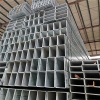 供應4分 6分熱鍍鋅鋼管 建筑工程用鍍鋅管 加厚鍍鋅方管