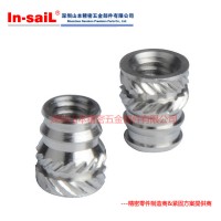 廠家直銷不銹鋼嵌件IUC-M3-1 IUB-M3-2黃銅滾花螺母規格齊全