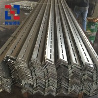 熱鍍鋅花角鋼沖孔支架萬能帶孔角鐵特殊規格可定制電廠專用