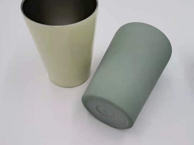 2021日韓不銹鋼保冷杯 大口雙層保溫咖啡杯